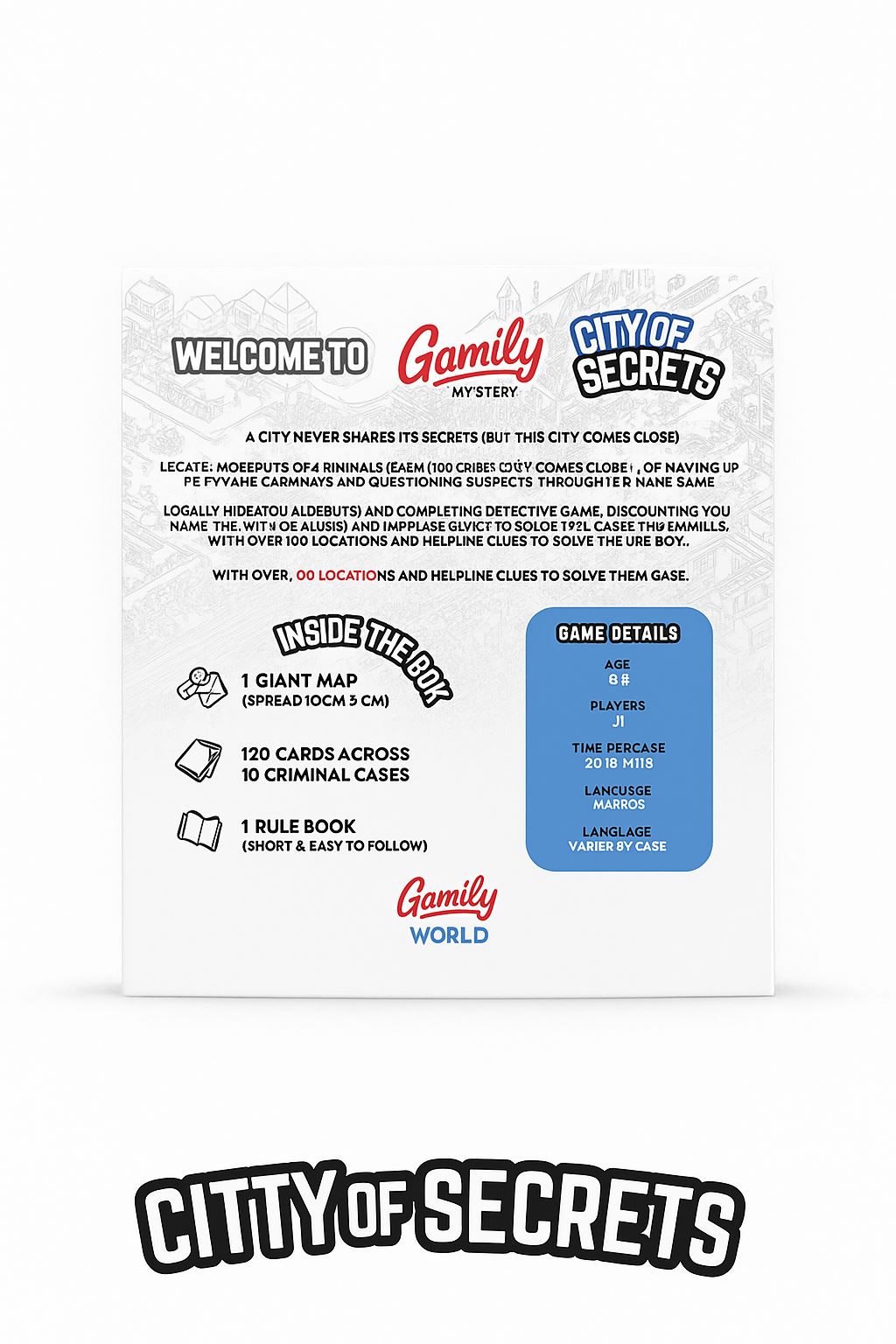 City Of Secrets VOL:1